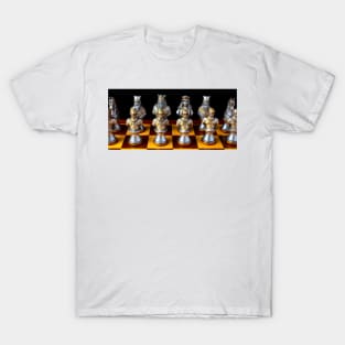 Chessmen At The Ready T-Shirt